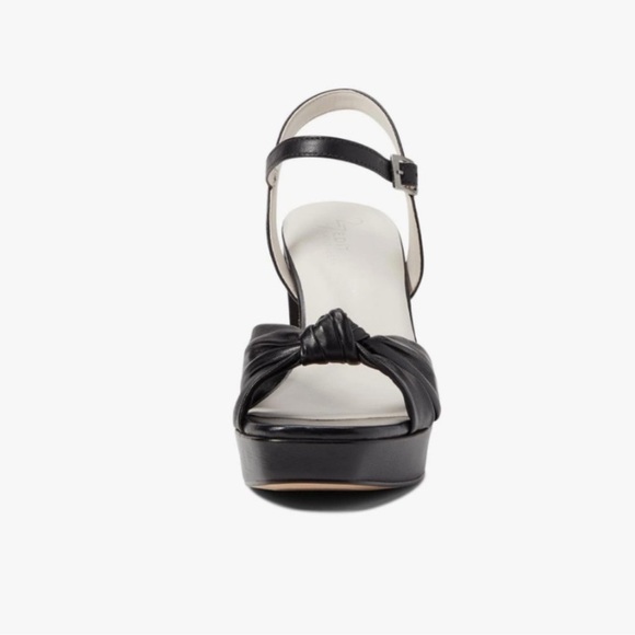 27 EDIT Naturalizer Jennice Platform Sandal Size 9 in Black - Picture 4 of 14